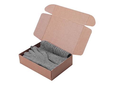 Подарочный набор  Nordend, серый меланж - рис 2.