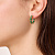 Серьги RAQUEL SG EMERALD GREEN Dyrberg Kern 470112 - миниатюра - рис 4.
