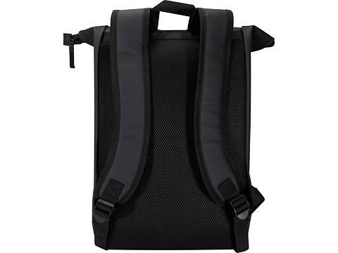 Переработанный рюкзак Реси Плюс 15 GRS с закручивающимся верхом объемом 18 л, черный - рис 3.