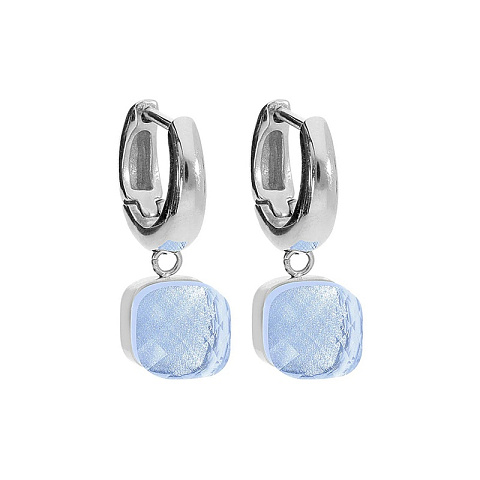 Серьги FIRENZE (S) Hellblau Qudo 107000/20-4733