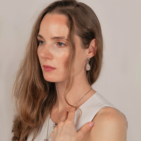 Серьги Q. Rose Possebon A0381.7 S - рис 2.