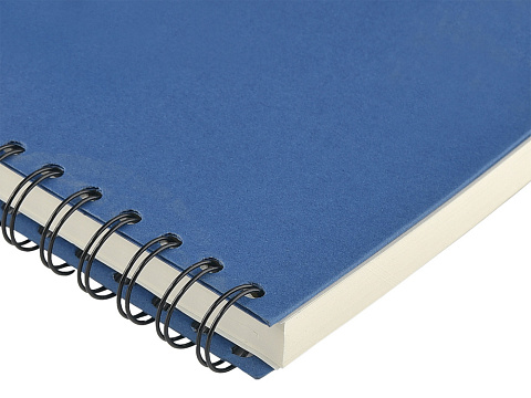 Ежедневник недатированный на гребне А5 Pragmatic, синий (Р) - рис 4.