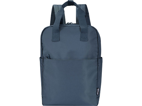 Трип 14 Эви рюкзак для ноутбука из переработанного материала объемом 9 л, серо-синий - рис 2.
