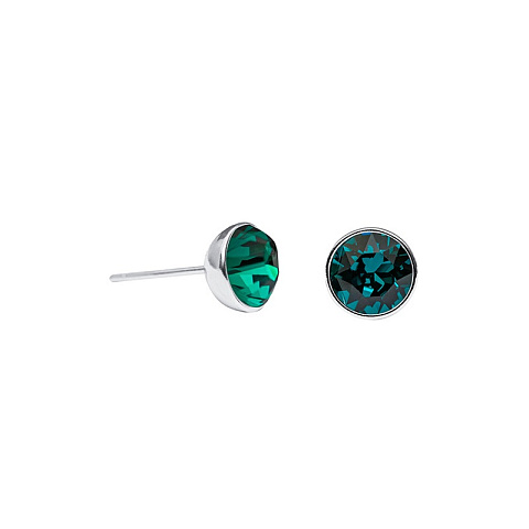 Пусеты Emerald Fiore Luna SWE298 EM S