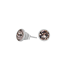 Пусеты Light Peach Fiore Luna SWE297 LP S