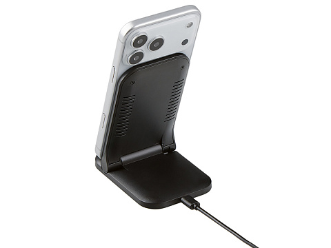 Беспроводное зарядное устройство Foldy, 15 Вт, черный - рис 8.