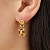 Серьги TETI SG GOLDEN Dyrberg Kern 460005 - миниатюра - рис 4.