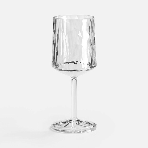Бокал для вина небьющийся Sate Crystal, прозрачный - рис 2.