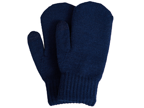 Варежки Dunant, темно-синий - рис 2.