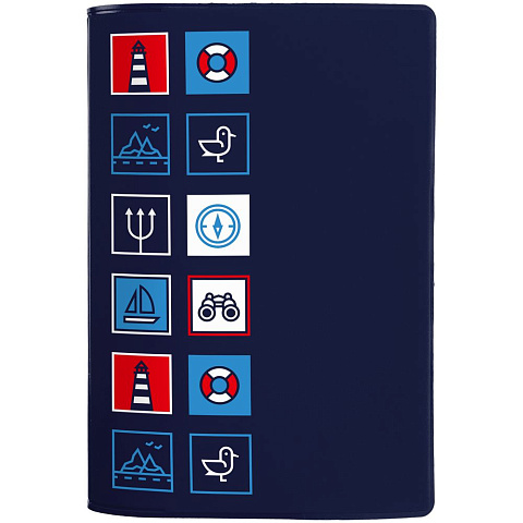 Обложка для паспорта Industry, ver. 2, морская