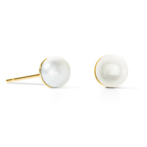 Пусеты White-Gold Coeur de Lion *1130/21-1416