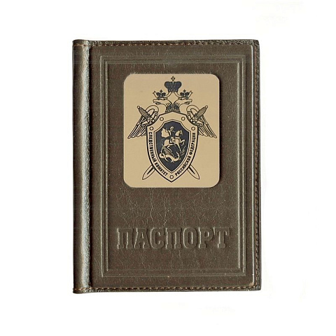 Обложка для паспорта «След верности», коричневый - рис 2.