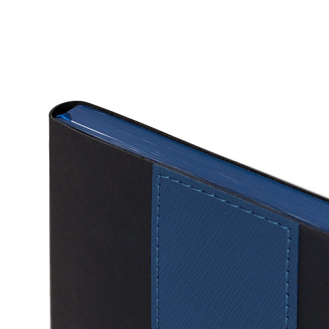 Ежедневник Bookmark, недатированный, черный с синим - рис 7.