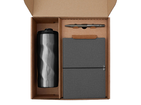 Подарочный набор Firm, серый - рис 2.