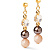 Серьги Brown Coeur de Lion 4244/21-1100 - миниатюра - рис 2.