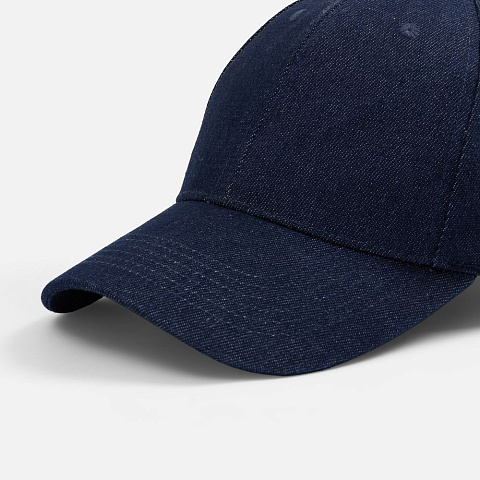 Бейсболка Denimate, темно-синяя - рис 3.