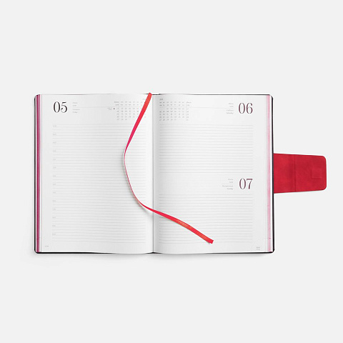 Ежедневник Grande Strap на заказ, датированный, темно-серый - рис 10.