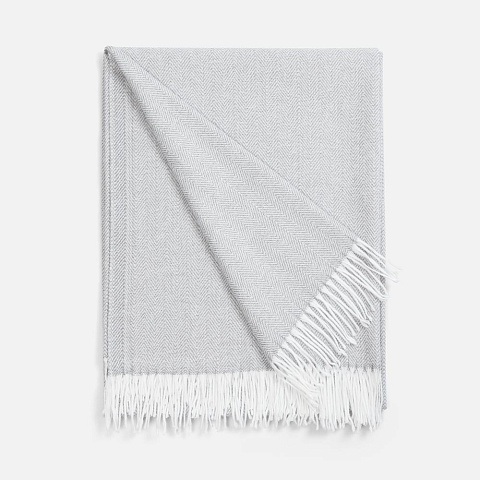 Плед «Гирвас», светло-серый - рис 2.