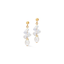 Серьги Crystal-Gold Coeur de Lion 1136/21-1816