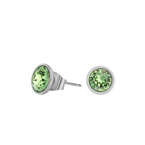 Пусеты Peridot Fiore Luna SWE298 PE S