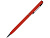 Ручка шариковая автоматическая BrunoVisconti® PALERMO цвет корпуса красный, soft-touch, 0.7 мм - миниатюра