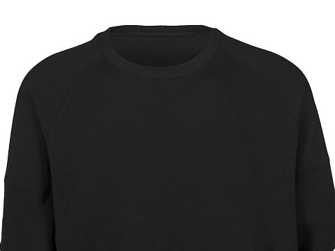 Свитшот оверсайз Paris, унисекс, черный - рис 5.