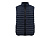 Стеганый жилет Uniqloud, темно-синий - миниатюра