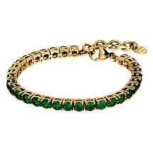 Браслет COBRA SG EMERALD GREEN