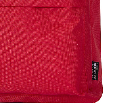 Байрон рюкзак для 14-дюймового ноутбука объемом 16 л, изготовленный из переработанных материалов по стандарту GRS, красный - рис 6.