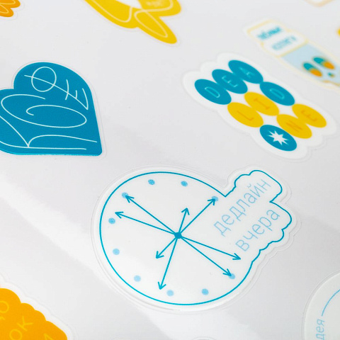 Наклейки UV-DTF Stiker Pack на заказ, L - рис 6.