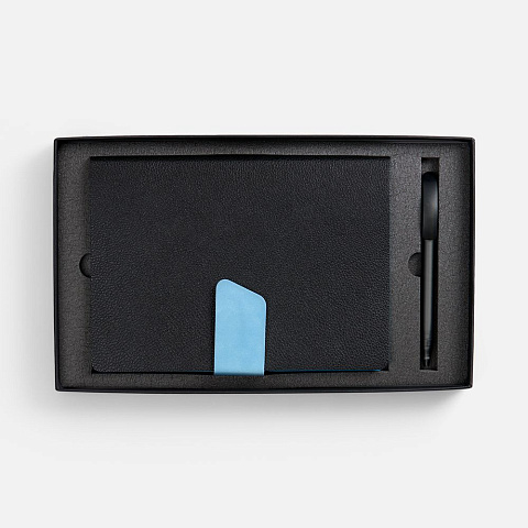 Набор Boom, черный с голубом - рис 3.