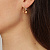 Серьги LOUISE SG PEACH Dyrberg Kern 420014 - миниатюра - рис 2.