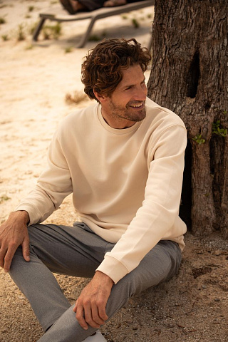 Свитшот унисекс Delta, изумрудно-зеленый - рис 5.