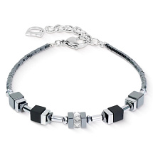 Браслет Black-Silver