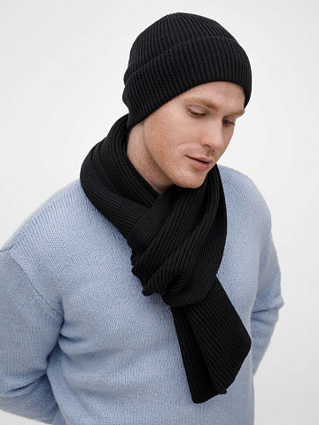 Шапка Nobilis Mono, черная - рис 7.