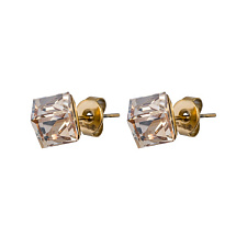 Пусеты Champagne Fiore Luna SWE2127/2 CH G
