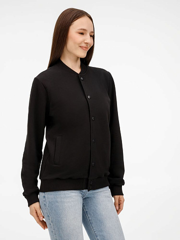 Бомбер унисекс Nuppu, черный - рис 10.