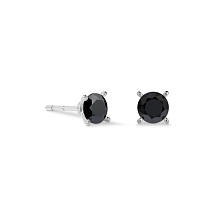 Серьги Black-Silver Coeur de Lion 0207/21-1317
