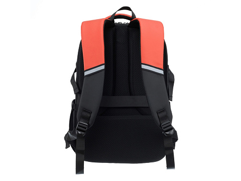 Рюкзак спортивный TORBER Xtreme 18, оранжевый/чёрный, 31 х 12 х 46 см, 17л - рис 4.