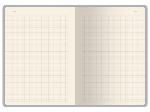 Бизнес-тетрадь А5 Pragmatic Contrast, 40 листов в клетку, белый с красным срезом - рис 4.