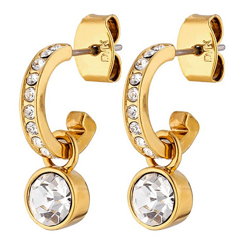 Серьги DESSA SG CRYSTAL Dyrberg Kern 380062 - рис 2.