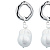 Серьги Pearle Fiore Luna ACE22410-02 - миниатюра - рис 3.