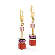 Серьги Red-Gold Coeur de Lion 4905/20-0316