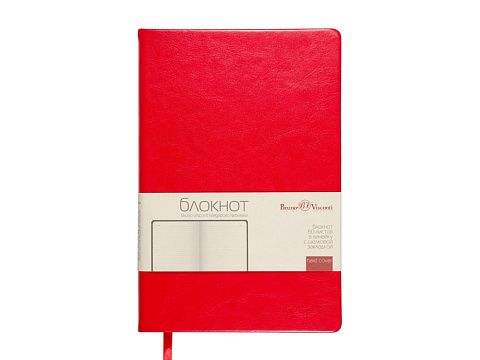 Блокнот А5 Megapolis Nebraska, красный (Р) - рис 3.