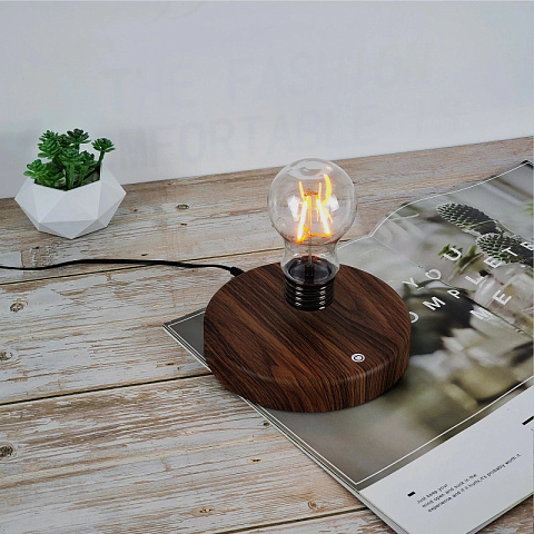 Левитирующая лампочка на круглой платформе - рис 8.