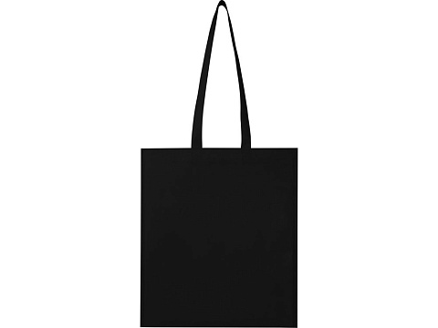 Экосил эко-сумка для конференций из нетканого материала, переработанного по стандарту GRS, объемом 6 л, черный - рис 3.