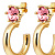 Серьги QUINTE SG LIGHT ROSE - миниатюра - рис 4.