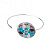 Браслет Clara Bijoux C77405 BL - миниатюра