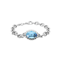 Браслет TIVOLA UNICA big (S/P) Aquamarine Qudo 189527