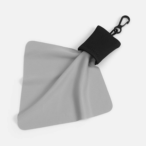 Очищающая салфетка Specta, серая с черным - рис 2.